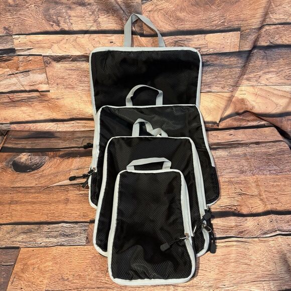 VINOWO Compression Packing Cubes Travel Luggage Organizer Set - Space Saving! - Picture 1 of 7